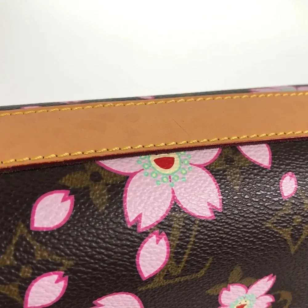 Louis Vuitton Cherry Blossom Sac Retro Handbag black - Picture 9 of 14